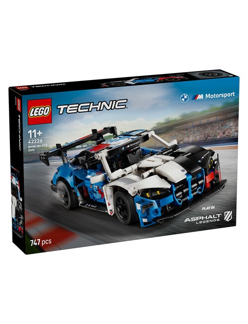 LEGO Technic BMW M4 GT3 EVO Race Car, 42226 product photo View 02 L