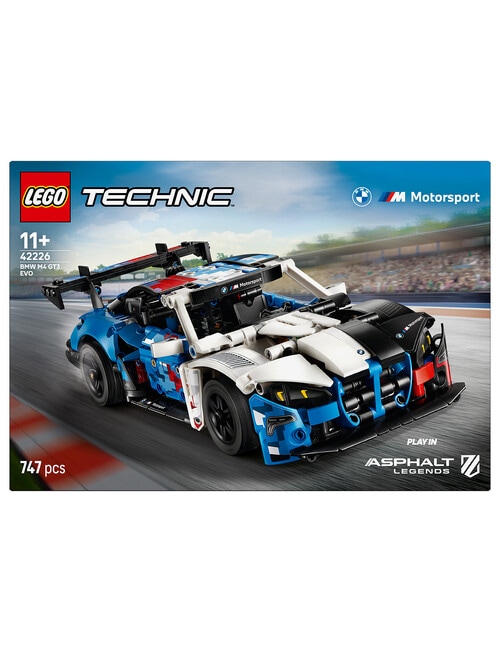 LEGO Technic BMW M4 GT3 EVO Race Car, 42226 product photo View 11 L