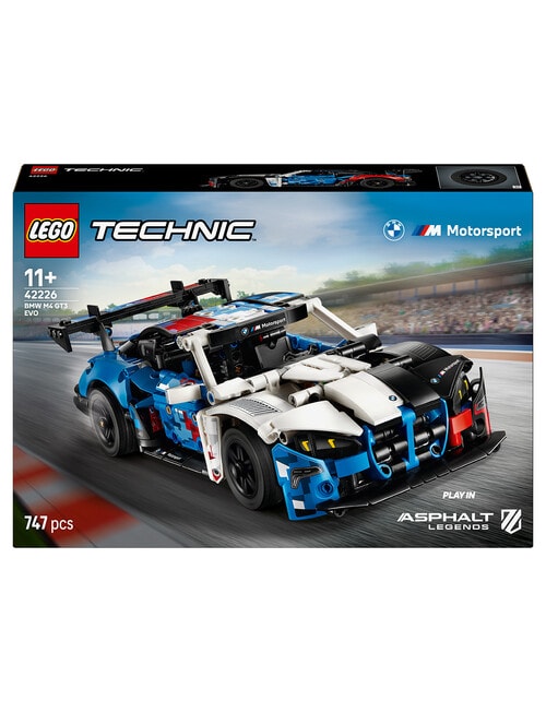 LEGO Technic BMW M4 GT3 EVO Race Car, 42226 product photo View 12 L