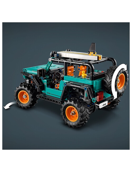 LEGO Technic Jeep&reg; Wrangler Rubicon SUV, 42227 product photo View 04 L