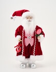 Christmas Shop Standing Santa, Red product photo