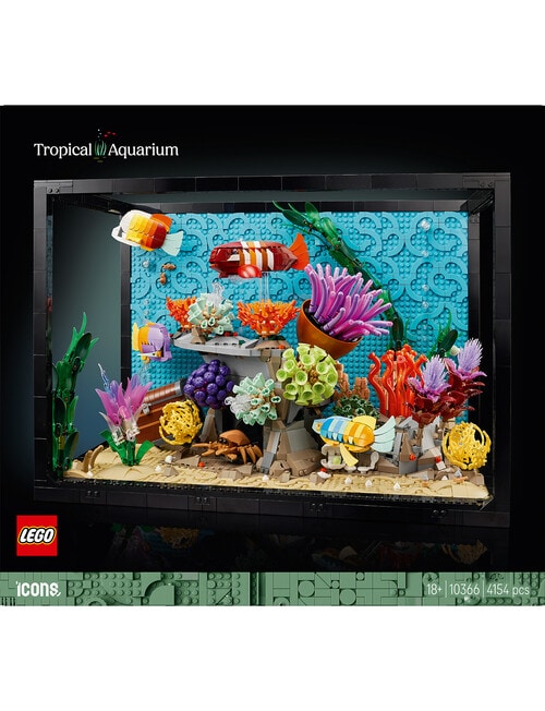 Lego Icons Tropical Aquarium, 10366 product photo View 10 L