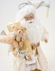 Christmas Shop Standing Santa, White product photo View 04 S