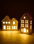 Christmas Shop LED Ceramic Star House, Wide product photo View 06 S