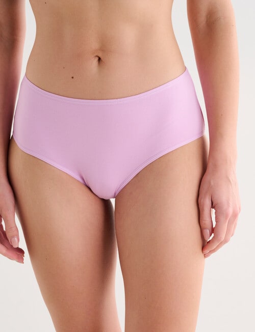 Honey Vegas Cotton Boyleg Brief, Orchid product photo