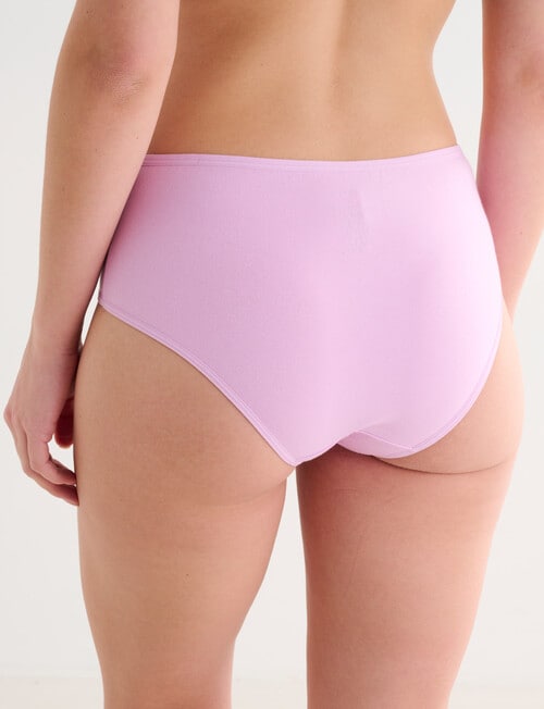 Honey Vegas Cotton Boyleg Brief, Orchid product photo View 02 L