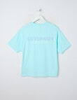 No Issue Germain Box Fit Short Sleeve Tee, Sea product photo View 03 S