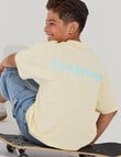 No Issue Germain Box Fit Short Sleeve Tee, Lemon product photo View 04 S