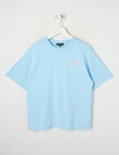 No Issue St Germain Box Fit Short Sleeve Tee, Blue product photo