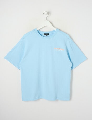 No Issue St Germain Box Fit Short Sleeve Tee, Blue product photo