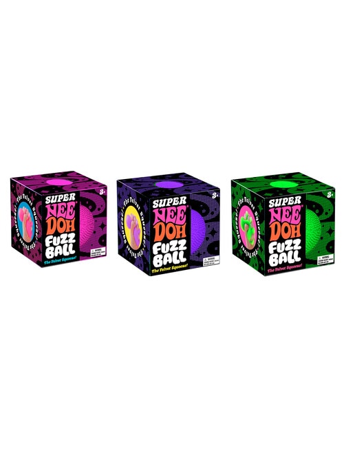 NeeDoh Super Fuzz Ball, Assorted product photo