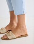 Ella J Bengaline Classic Crop Pant, Pale Blue product photo View 03 S