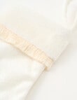 Christmas Shop DE Velvet Mini Stocking, Snow product photo View 02 S