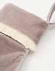 Christmas Shop DE Velvet Mini Stocking, Ice product photo View 02 S