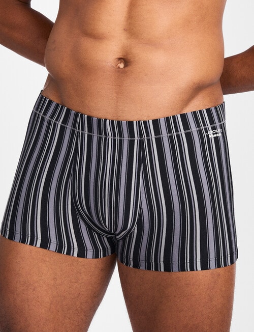 Jockey Skants Stripe Trunk, 2-Pack, Grey Stripe Strip product photo View 02 L