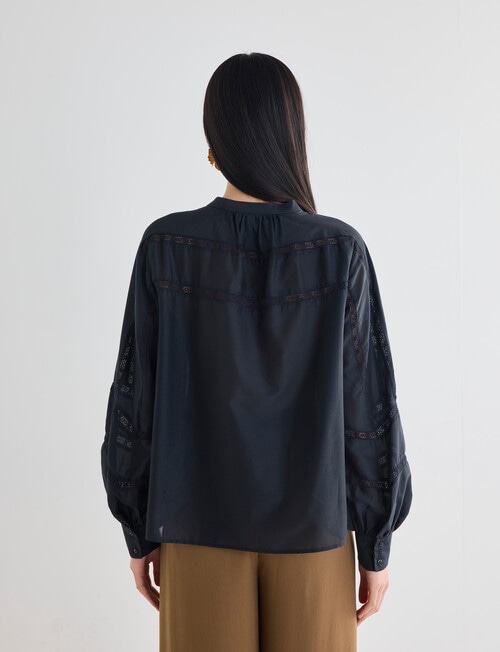 State of play Kosmos Blouse, Midnight product photo View 02 L