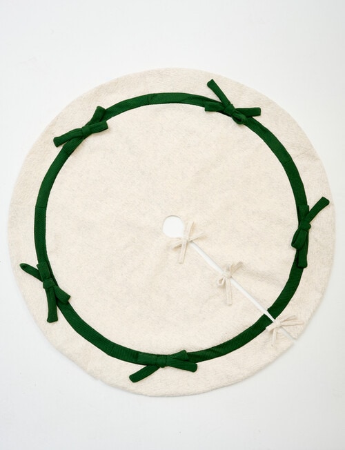 Christmas Shop Bow Tree Skirt product photo