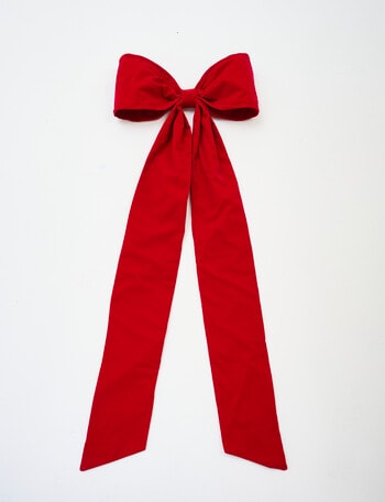 Christmas Shop Large Decorative Bow, Ruby product photo