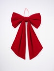 Christmas Shop Medium Decorative Bow, Ruby product photo