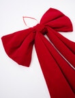 Christmas Shop Medium Decorative Bow, Ruby product photo View 02 S