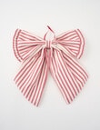 Christmas Shop Medium Decorative Bow, Striped product photo