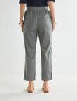 Ella J Knit Waistband Cargo, Khaki product photo View 02 S