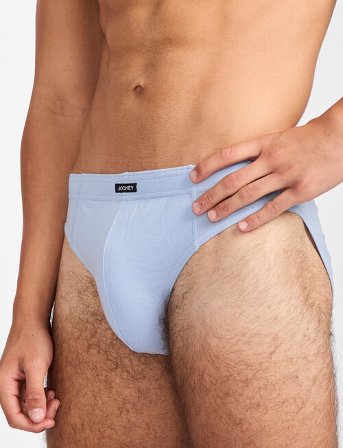 Jockey Hipster Brief, 4-Pack, Blue Assorted product photo View 03 L