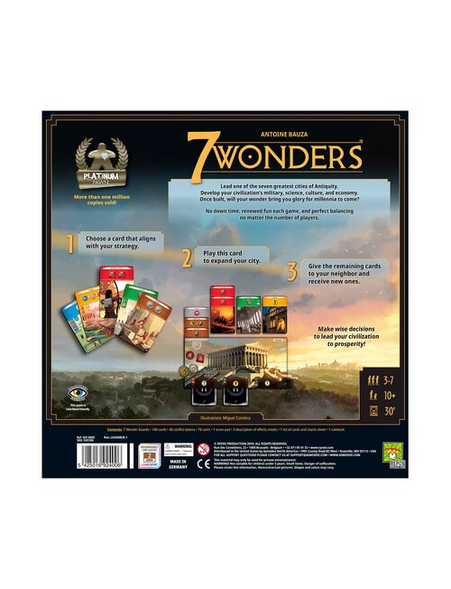 Games 7 Wonders, New Edition product photo View 03 L