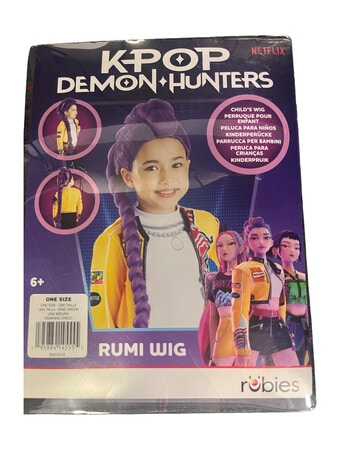 KPop Demon Hunters Rumi Wig, Child product photo