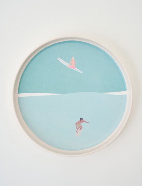 Terrace Cove Side Plate, Surf, 19.5cm product photo View 02 L