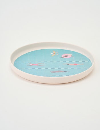 Terrace Cove Side Plate, Swim, 19.5cm product photo