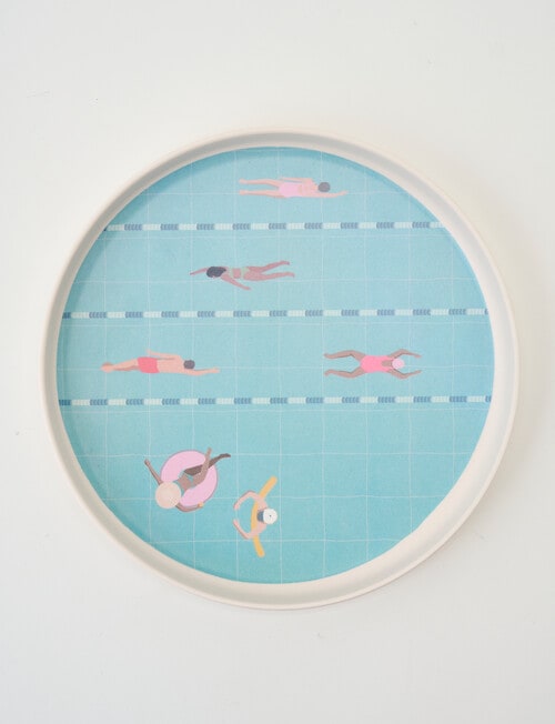 Terrace Cove Side Plate, Swim, 19.5cm product photo View 02 L