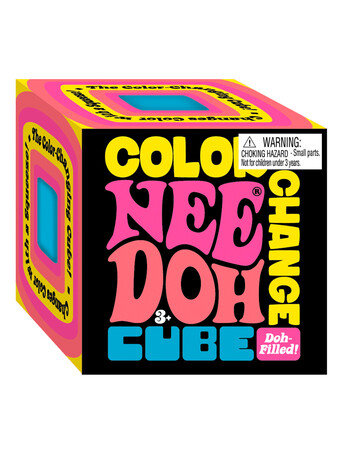 NeeDoh Color Change Cube, Assorted product photo