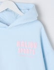 Switch Malibu Sports Oversized Hoodie, Baby Blue & Blush product photo View 03 S