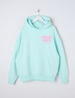 Switch Malibu Sports Oversized Hoodie, Mint & Pink product photo View 04 S