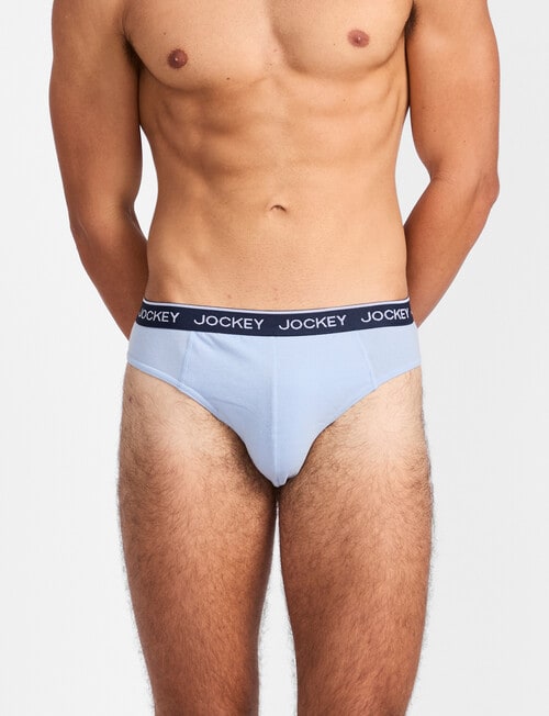 Jockey Hipster Brief, 4-Pack, Blue Assorted product photo View 02 L