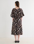 Jigsaw Equinox Dress, Print product photo View 02 S