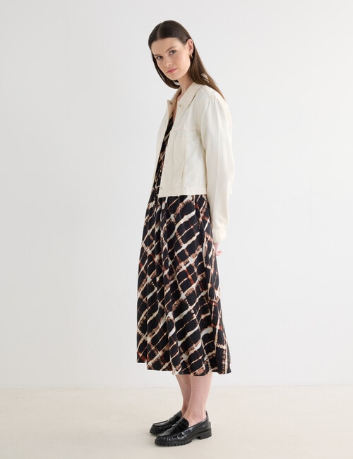 Jigsaw Equinox Dress, Print product photo View 03 L