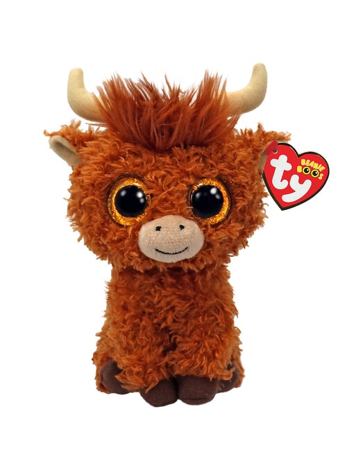 Ty Beanies Alfie - Highland Cow Brown product photo