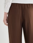 Whistle Urban Straight Leg Pant, Short Length, Chocolate product photo View 05 S