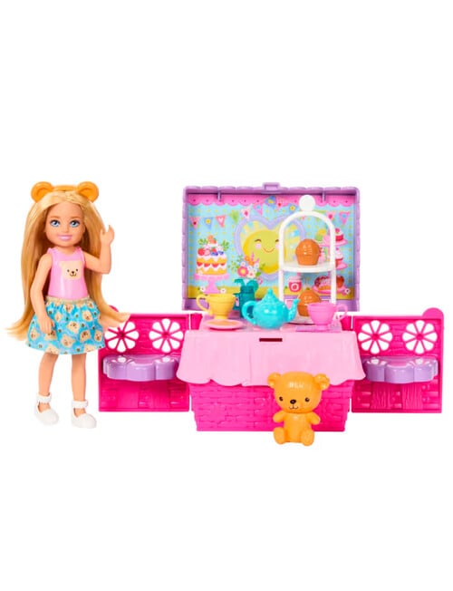 Barbie Family & Friends Club Chelsea Pop-Up Tea Party Playset product photo View 03 L