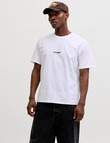 Jack & Jones Soho Crew Tee, White product photo