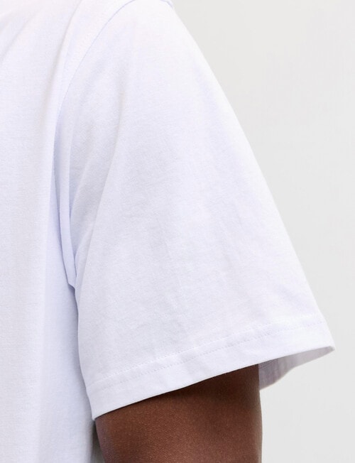 Jack & Jones Soho Crew Tee, White product photo View 04 L