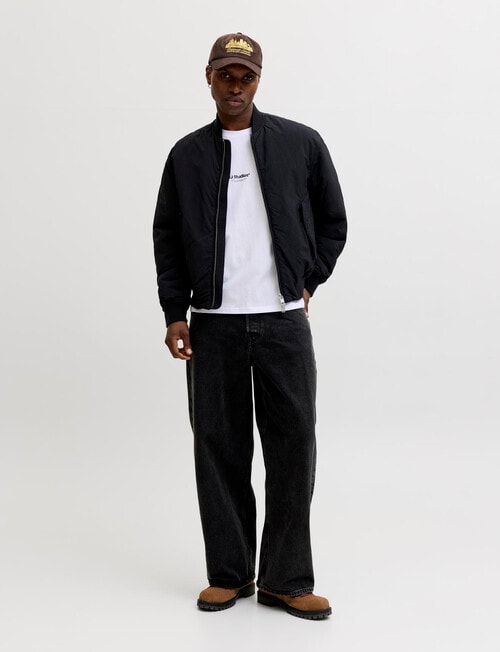 Jack & Jones Soho Crew Tee, White product photo View 05 L
