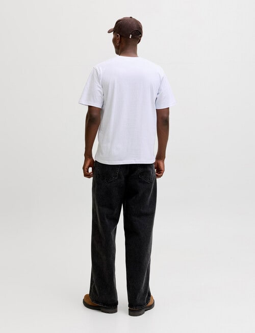 Jack & Jones Soho Crew Tee, White product photo View 06 L