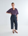 Jigsaw Arc Pant, Dark Chambray product photo View 03 S