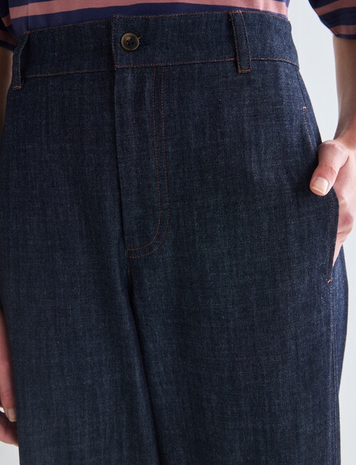 Jigsaw Arc Pant, Dark Chambray product photo View 04 L