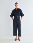 Jigsaw Arc Pant, Dark Chambray product photo View 06 S