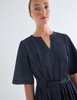Jigsaw Bettina Dress, Dark Chambray product photo View 04 S