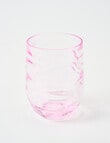 Terrace Wave Stemless Tumbler, Pink product photo